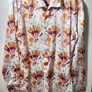 Men's Graphic Print Shirt – "Super King" & "Royal Love"